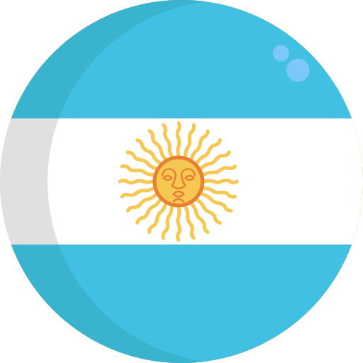 Tarjeta temática de Argentina con identidad deportiva y energía de torneo.